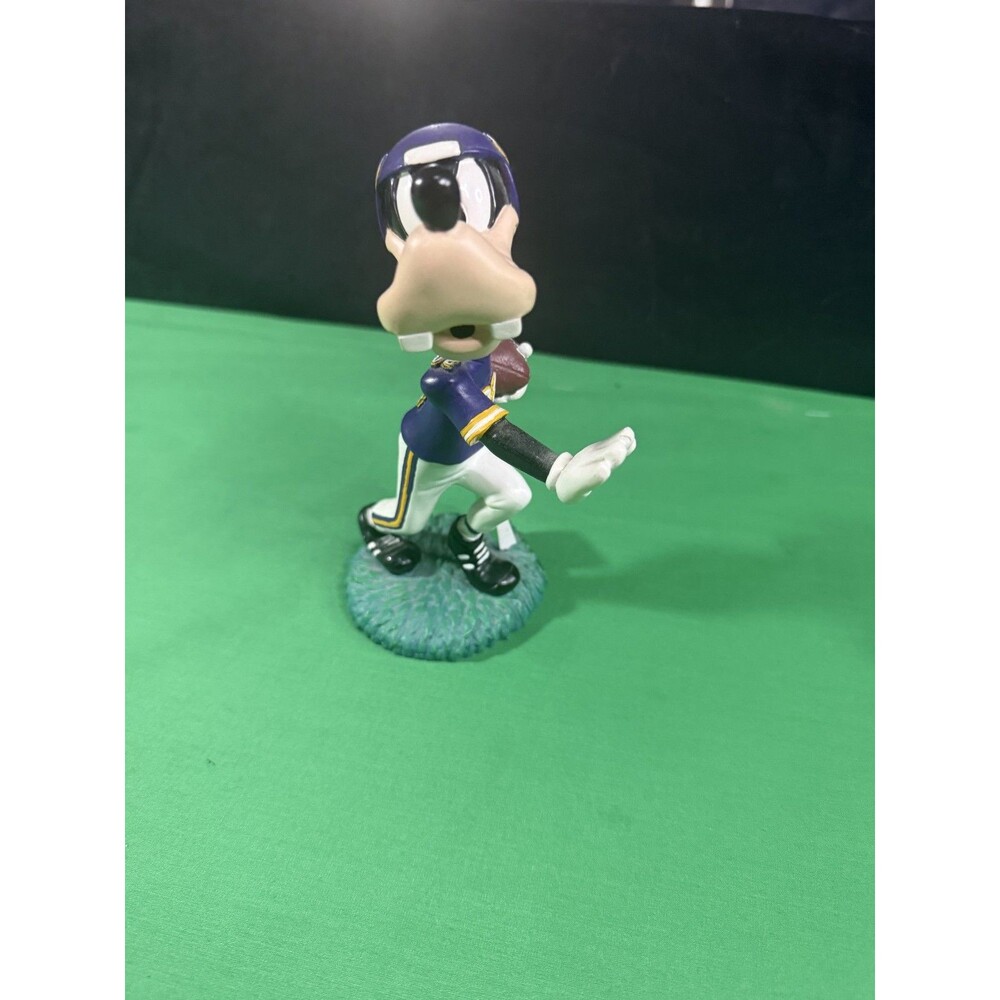 Disney Goofy Bobblehead in Vikings Gear Collectible Figurine